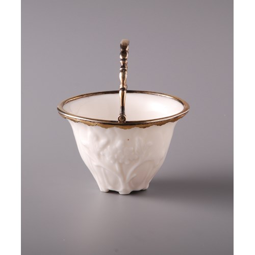 Cup with silver mounts